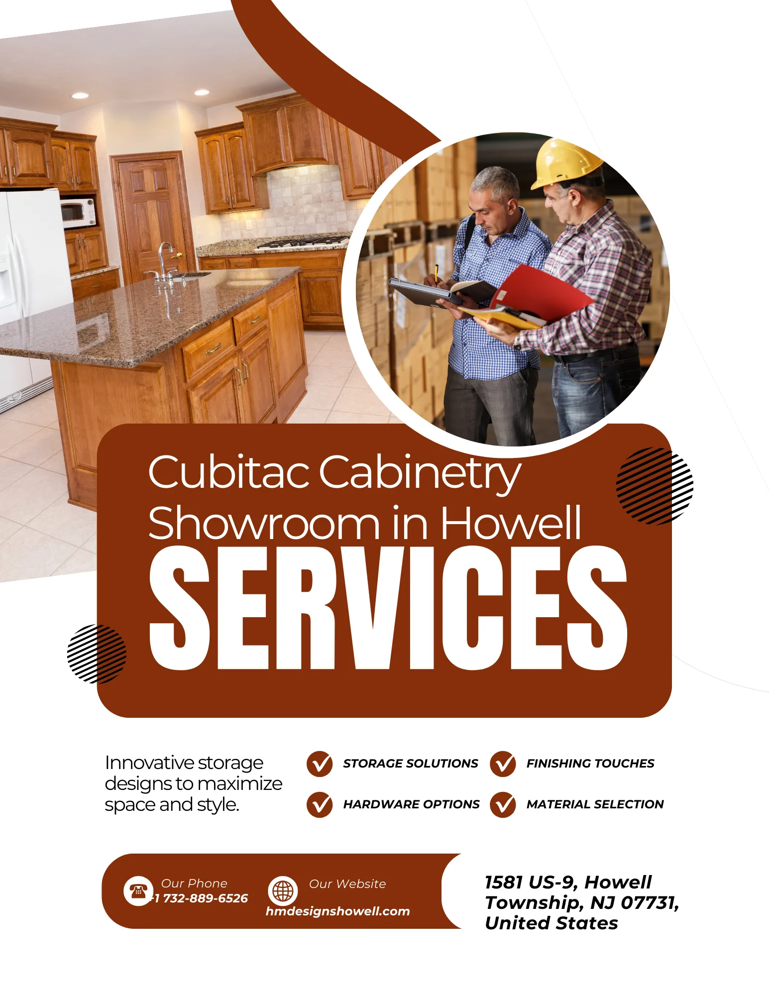 What Can You Discover at a Cubitac Cabinetry Showroom in Howell?