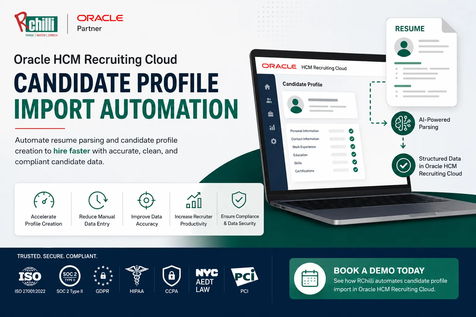 Oracle HCM Recruiting Cloud Candidate Profile Import Automation: Eliminate Manual Data Entry and Accelerate Hiring