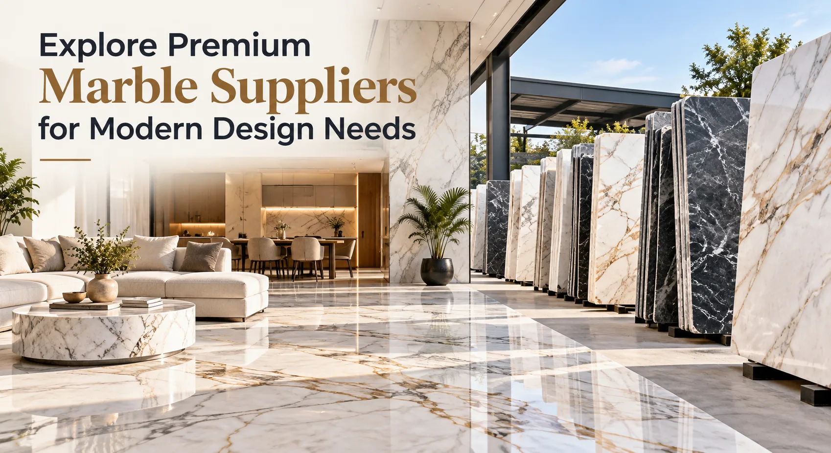 Explore Premium Marble Suppliers for Modern Design Needs