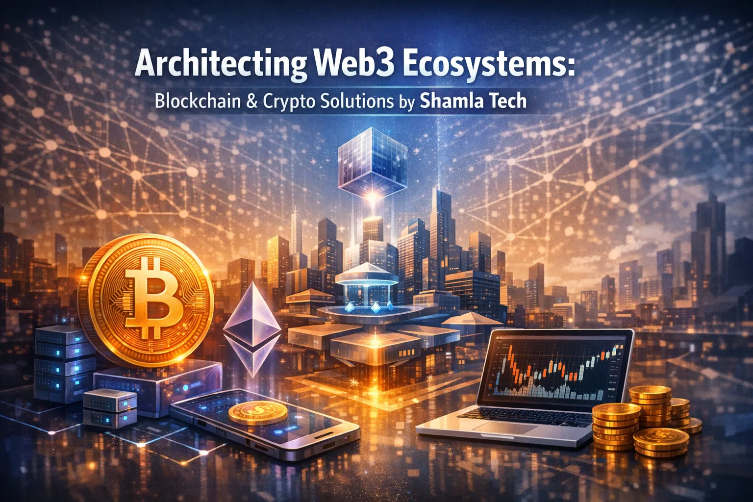 Architecting Web3 Ecosystems: Blockchain & Crypto Solutions by Shamla Tech