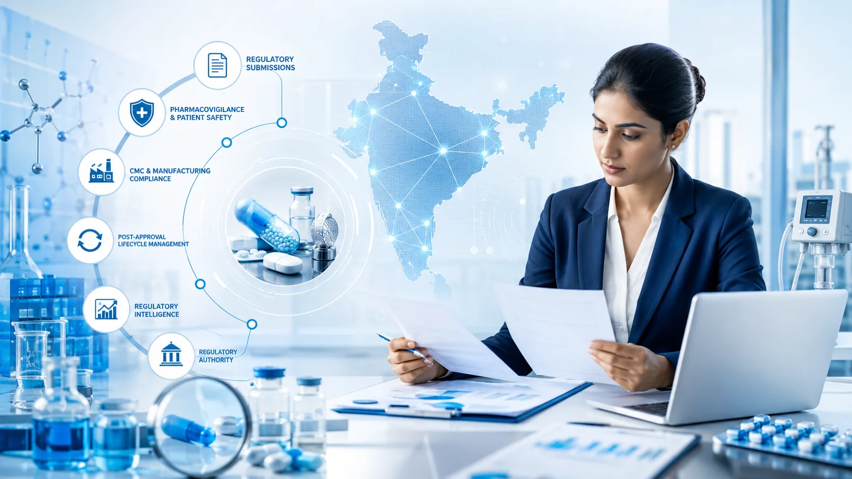 Regulatory Affairs and Pharmacovigilance in India: A Lifecycle Approach for Pharma & Medical Device Companies