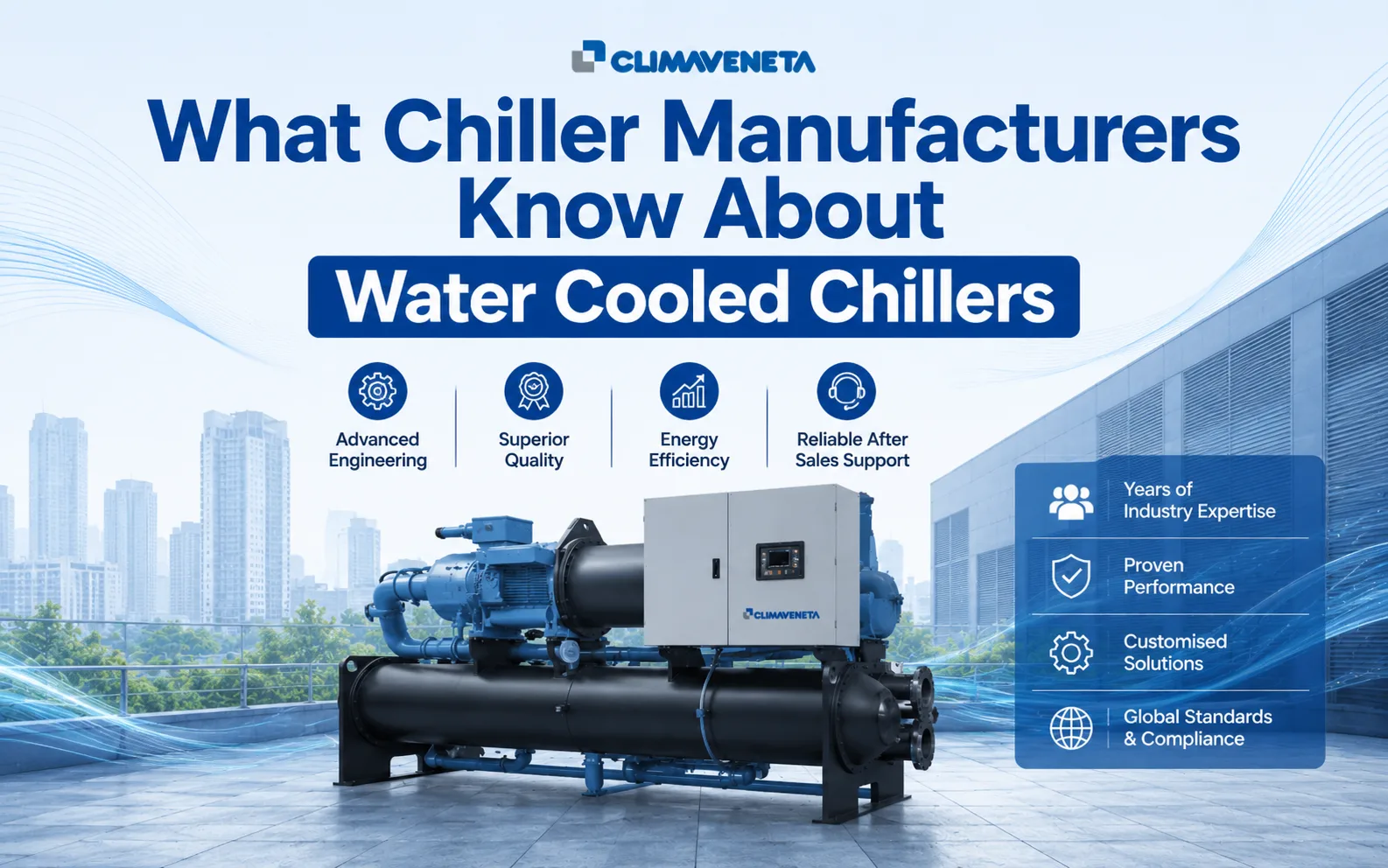 What Chiller Manufacturers Know About Water Cooled Chillers