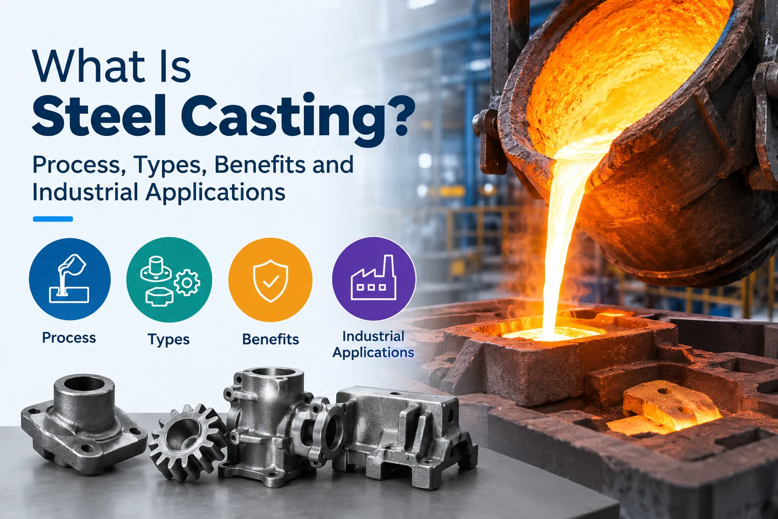 What Is Steel Casting? Process, Types, Benefits and Industrial Applications
