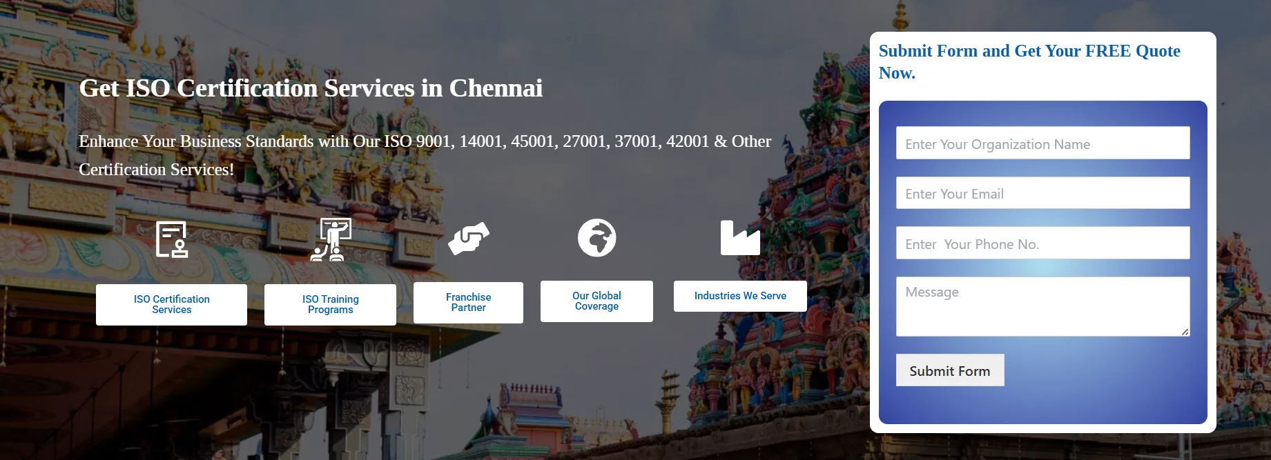 Benefits of ISO Certification in Chennai