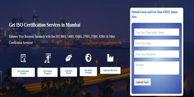ISO Certification in Mumbai