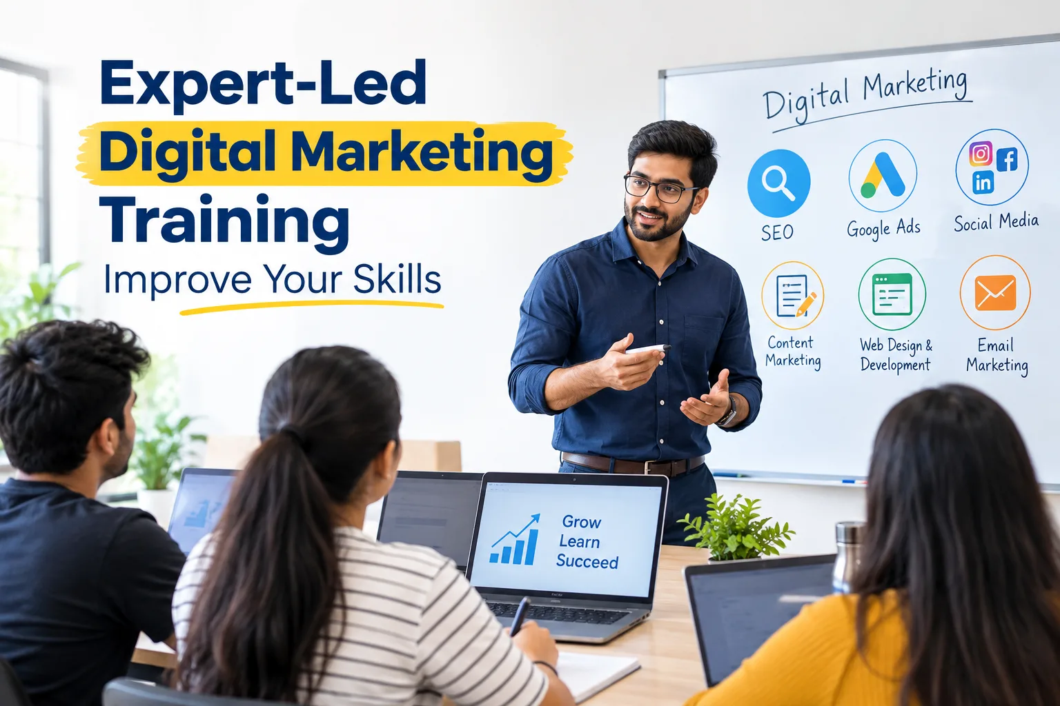How Can Expert-Led Digital Marketing Training Improve Your Skills?