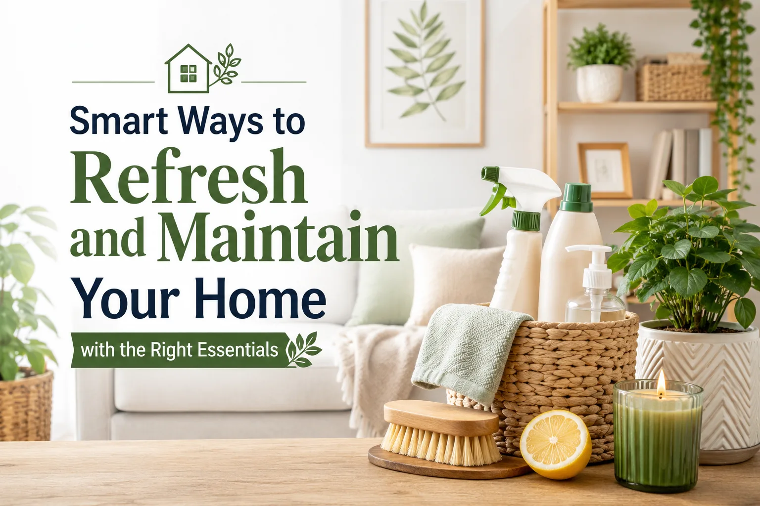 Essential Products for a Cleaner and Better-Maintained Home