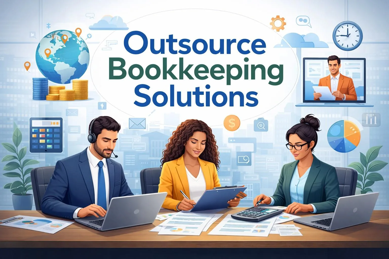 How Bookkeeping Outsourcing Companies Are Helping UK Businesses Stay Competitive