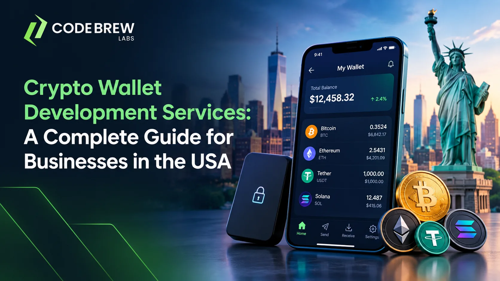 Crypto Wallet Development Services: A Complete Guide for Businesses in the USA