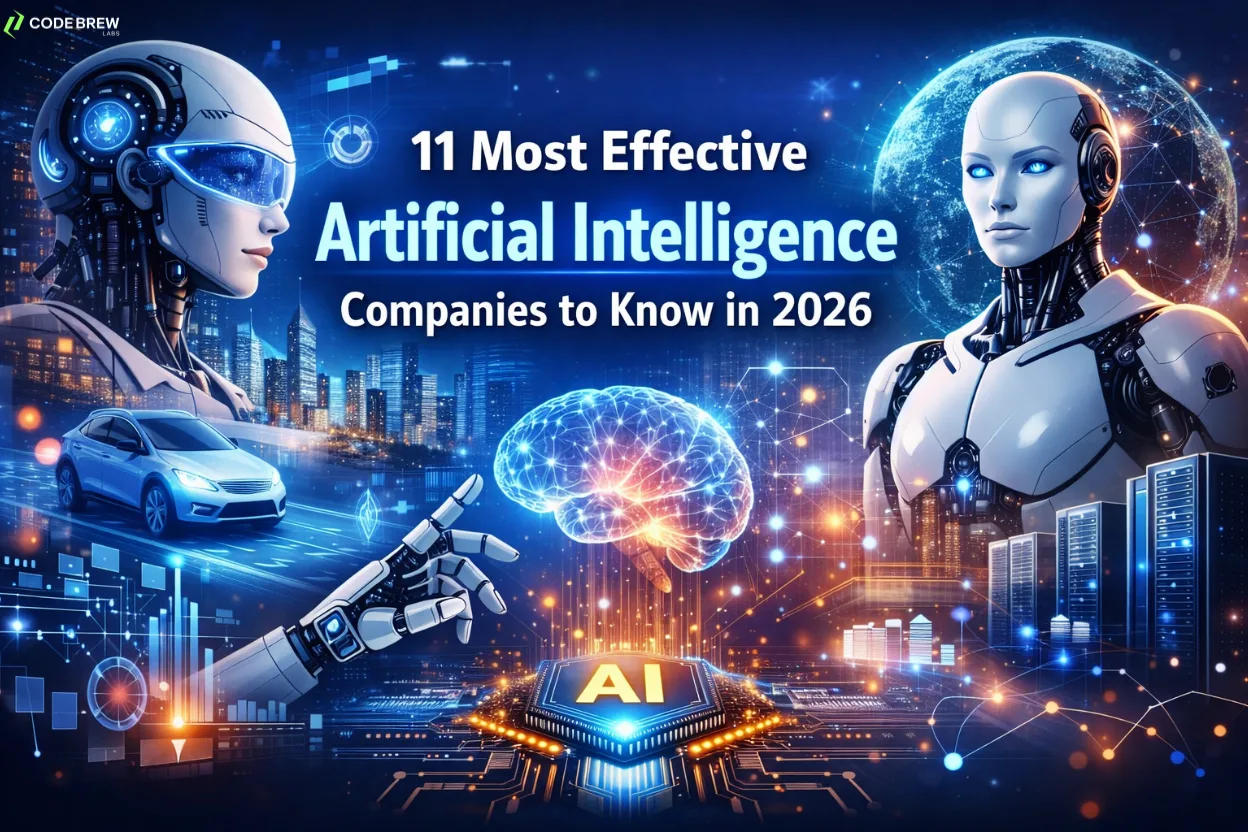 11 Most Effective Artificial Intelligence Companies to Know in 2026