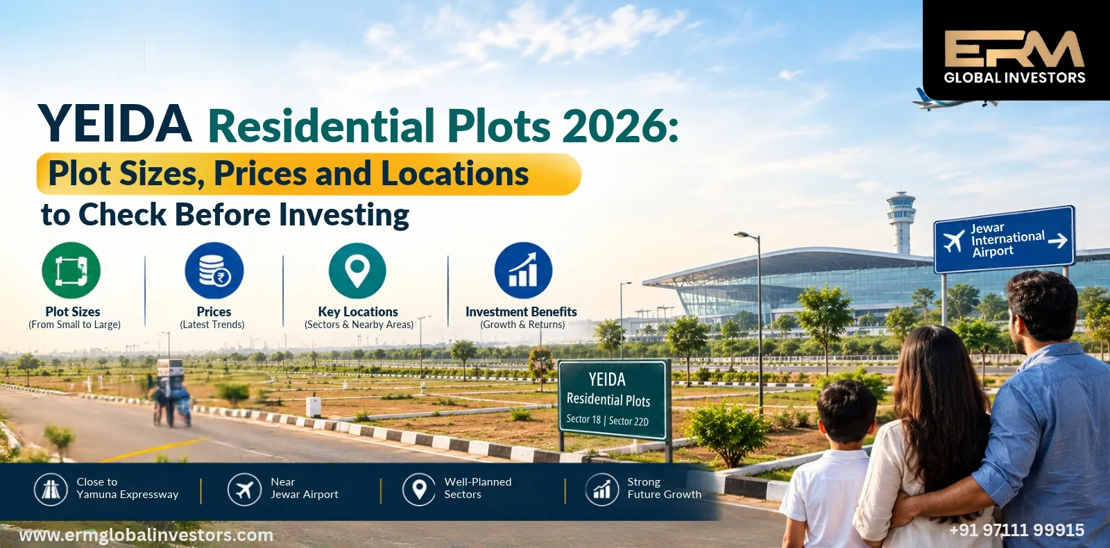 YEIDA Residential Plots 2026: Plot Sizes, Prices and Locations to Check Before Investing