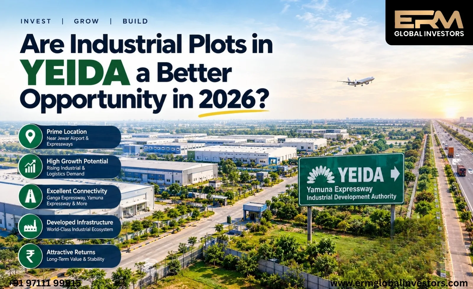 Are Industrial Plots in YEIDA a Better Opportunity in 2026?