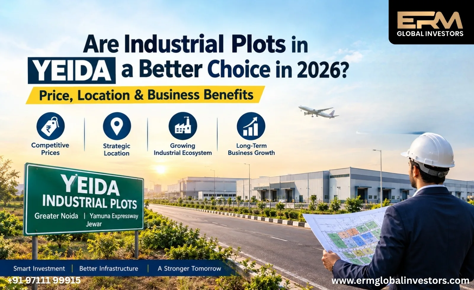 Are Industrial Plots in YEIDA a Better Choice in 2026? Price, Location & Business Benefits