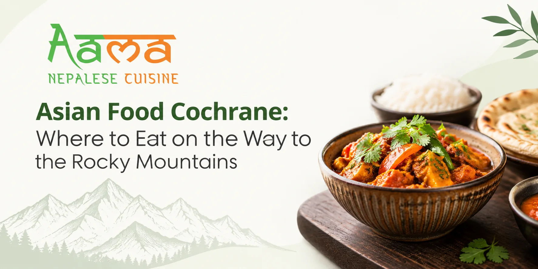 Asian Food Cochrane: Where to Eat on the Way to the Rocky Mountains