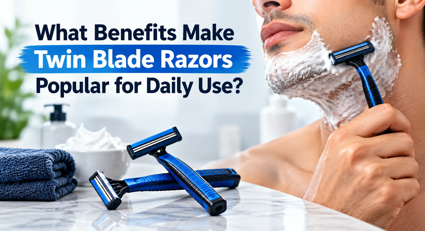 What Benefits Make Twin Blade Razors Popular for Daily Use?