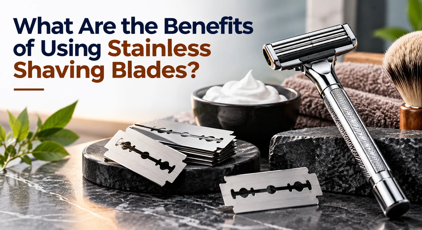 What Are the Benefits of Using Stainless Shaving Blades?