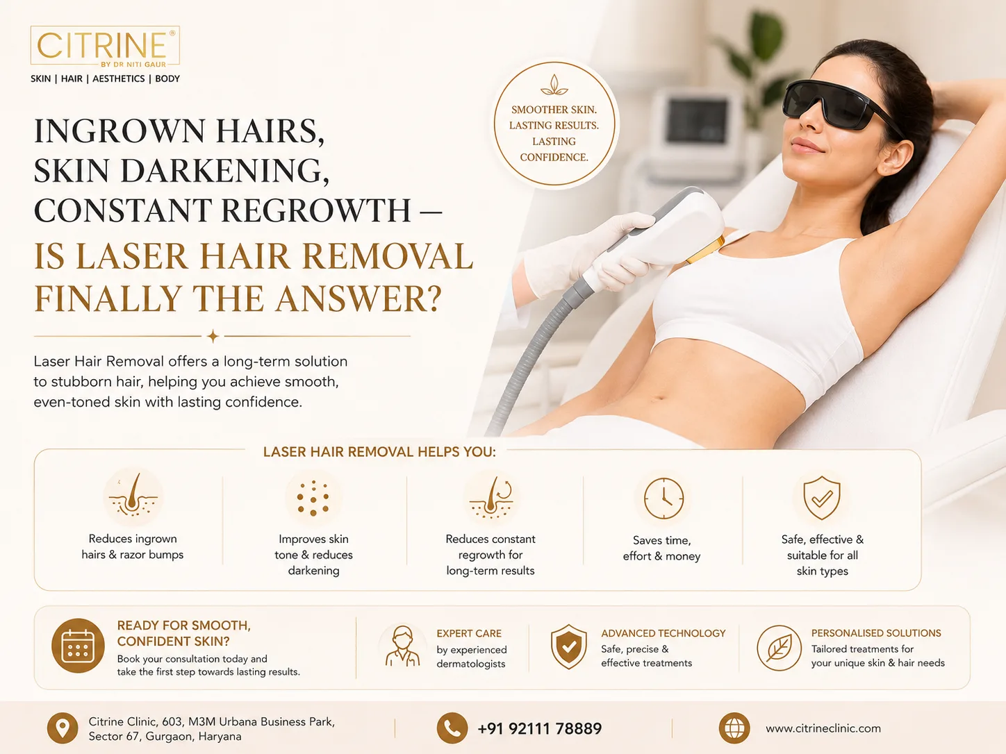 Ingrown Hairs, Skin Darkening, Constant Regrowth — Is Laser Hair Removal Finally the Answer?