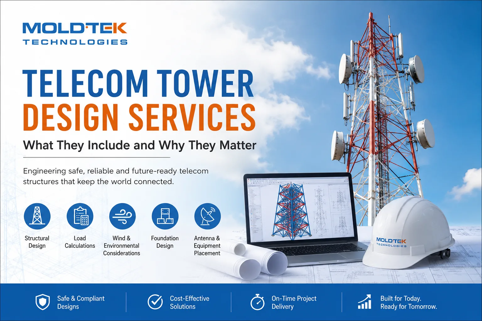 Telecom Tower Design Services: What They Include and Why They Matter