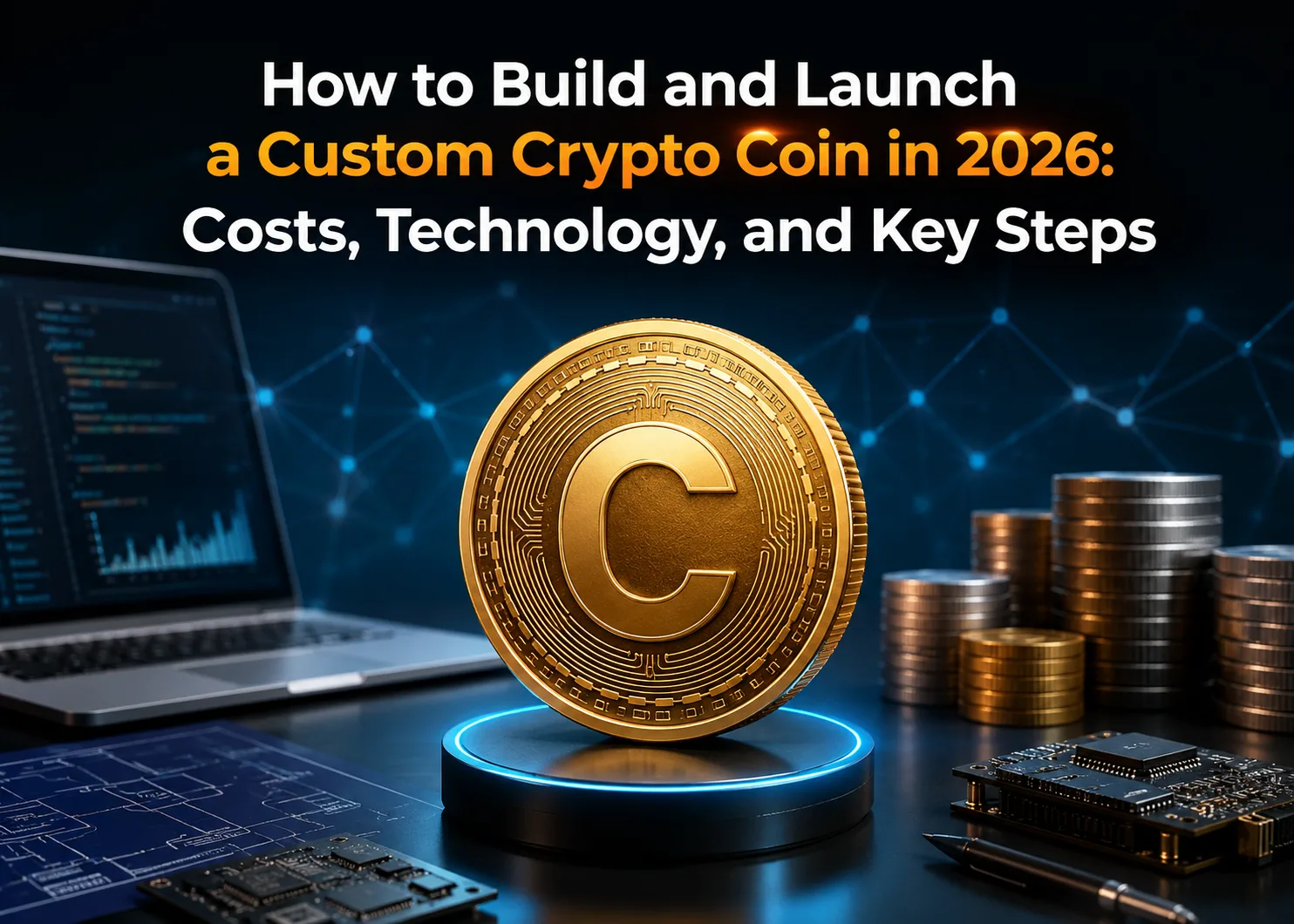 How to Build and Launch a Custom Crypto Coin in 2026: Costs, Technology, and Key Steps