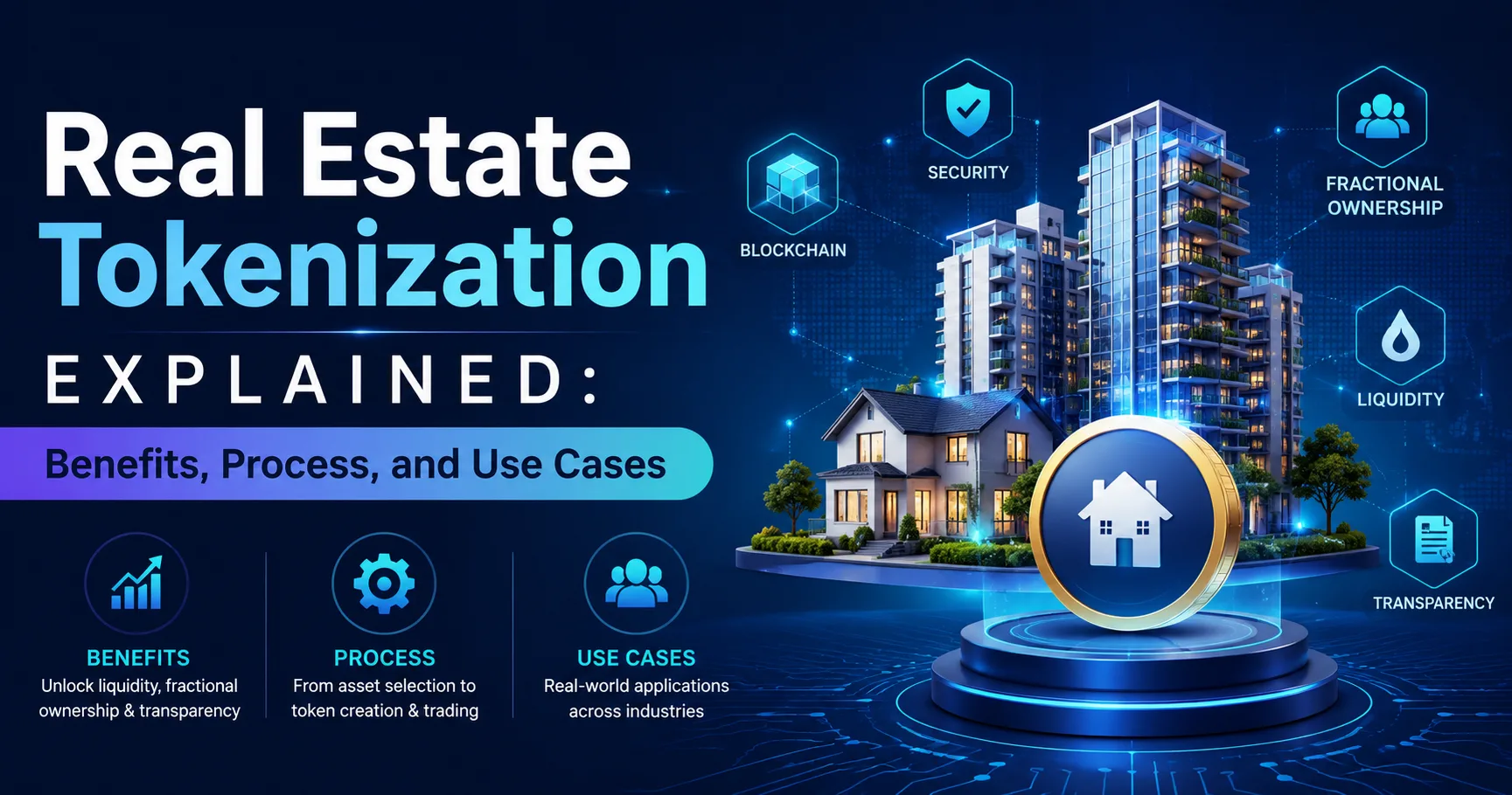 Real Estate Tokenization Explained: Benefits, Process, and Use Cases