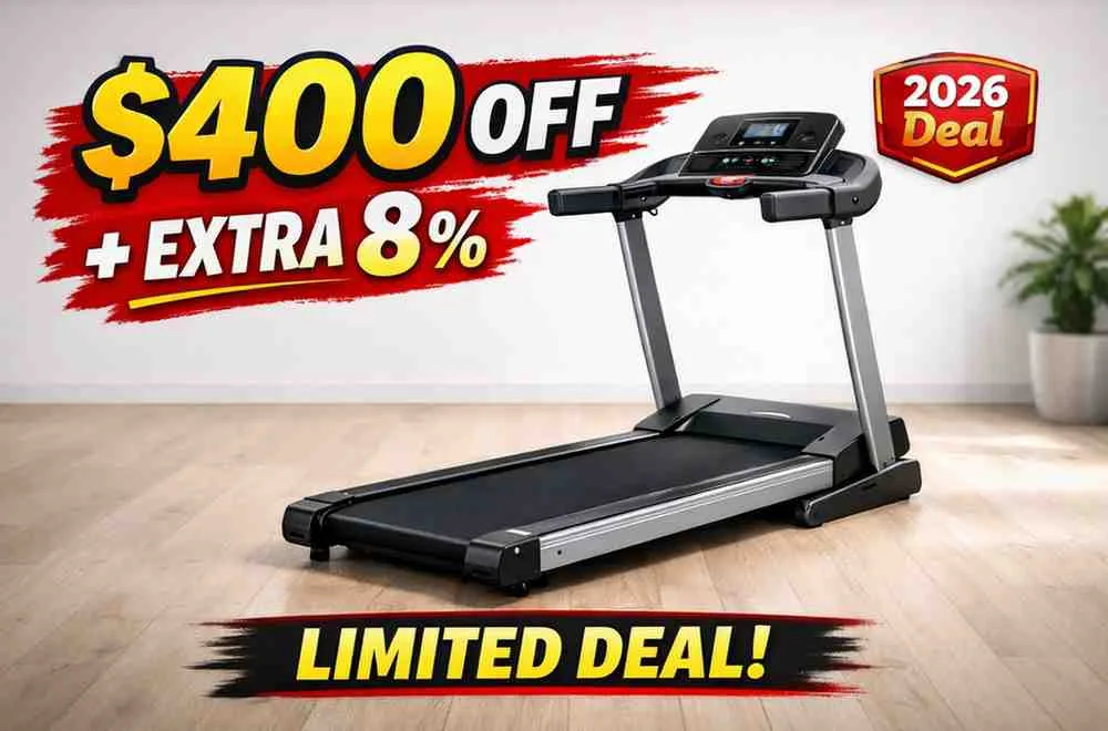 MERACH Foldable Smart Treadmill Deal: How to Get $400 Off + Extra 8% Savings Today