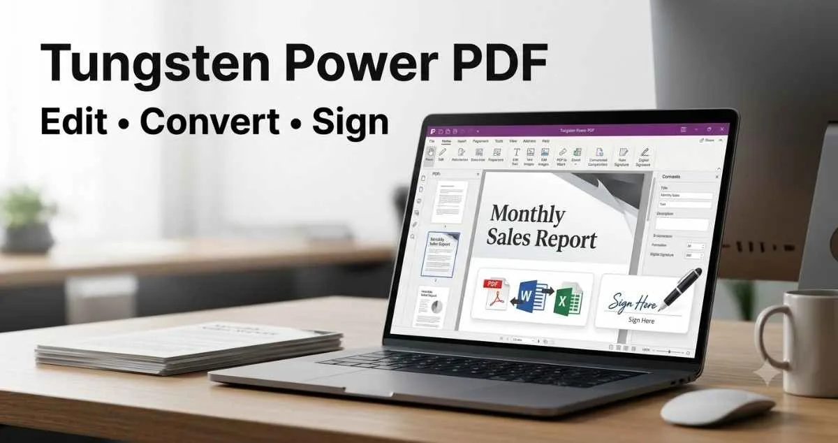 How Tungsten Power PDF Works for Editing, Converting, and Signing