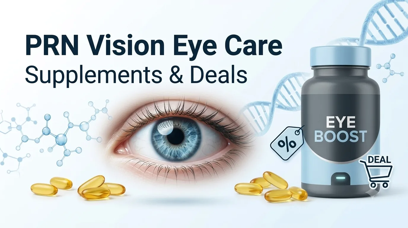 Optimum Eye Care with PRN Vision: Supplements, Products & Deals