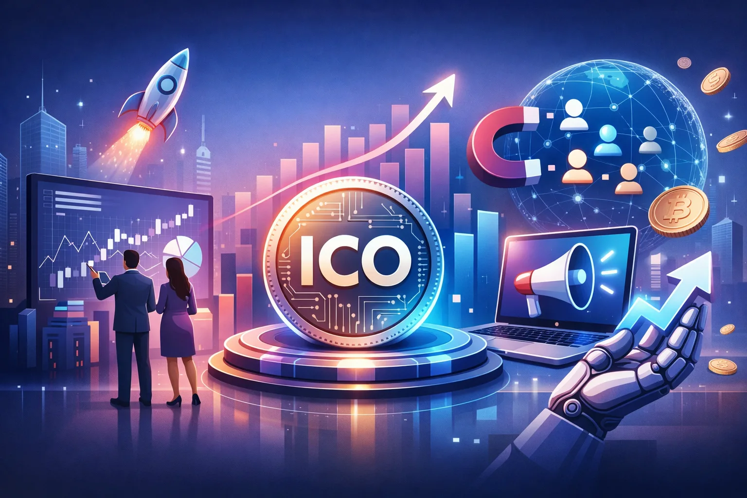 How Can the Right ICO Marketing Company Turn Your Idea into a Funded Project?