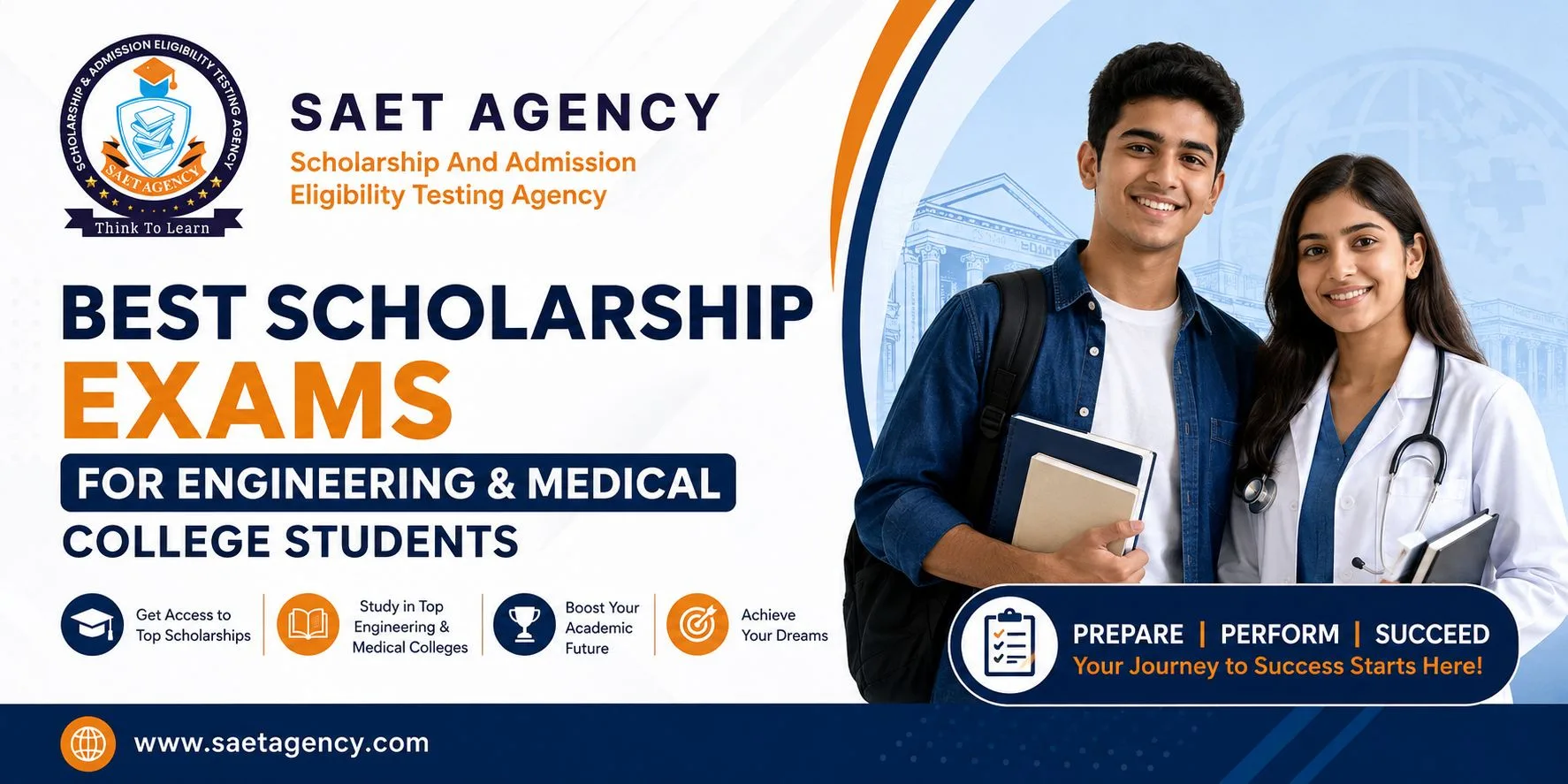 Best Scholarship Exams for Engineering & Medical College Students