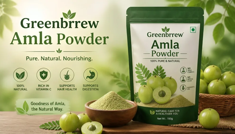 Greenbrrew Amla Powder: A Simple Guide