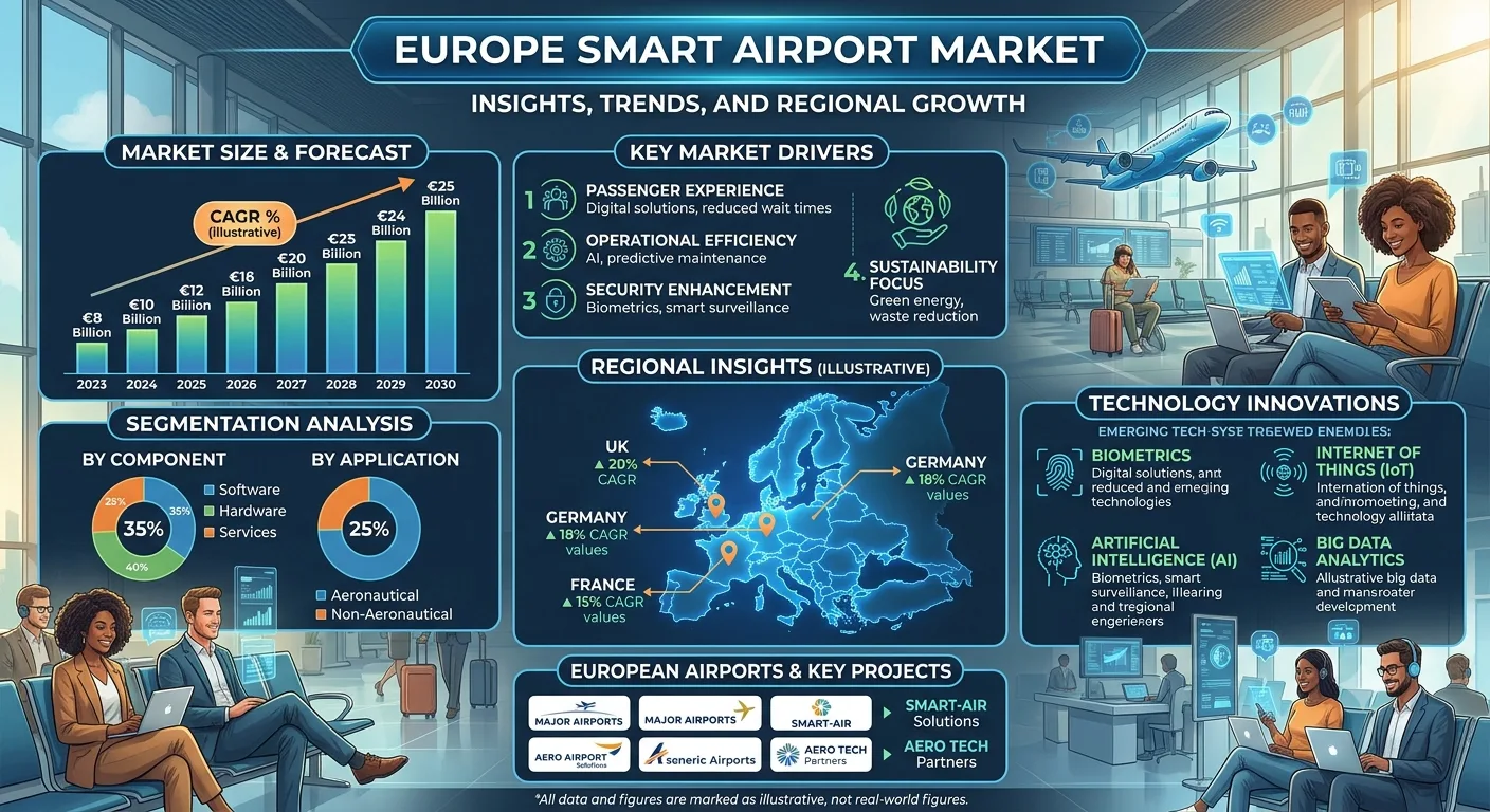 Europe Smart Airport Market Size, Share, Report 2026 2034
