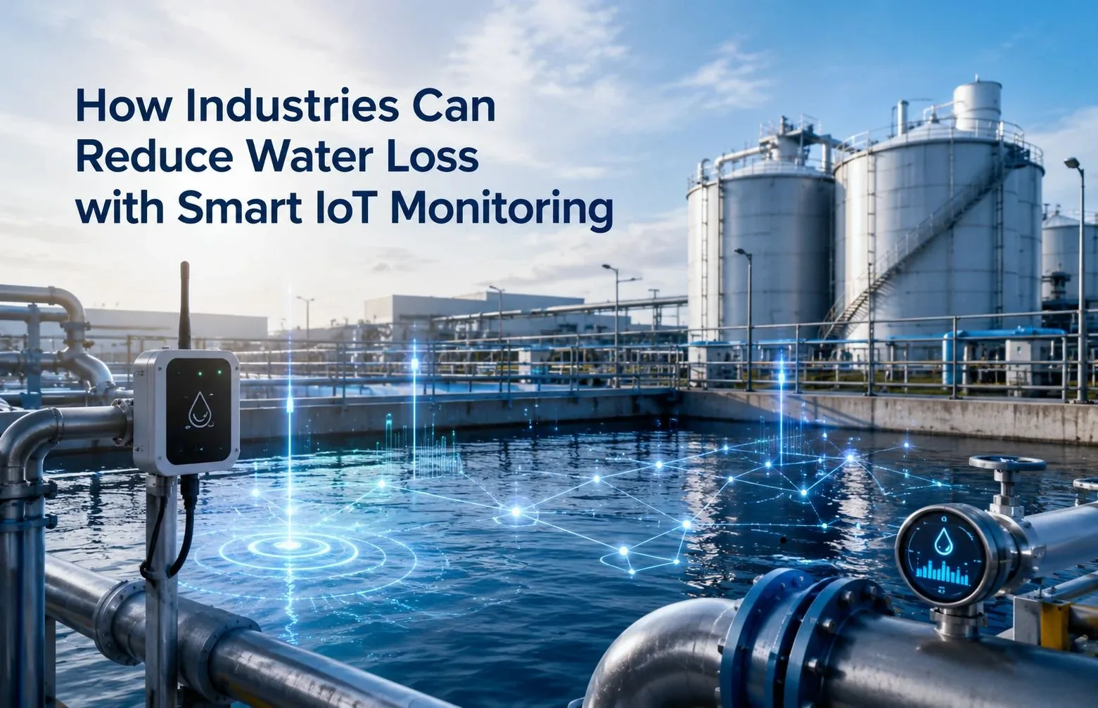 How Industries Can Reduce Water Loss with Smart IoT Monitoring