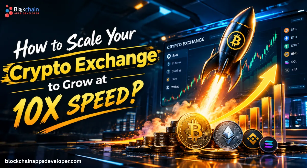How to Scale Your Crypto Exchange to Grow at 10x Speed?