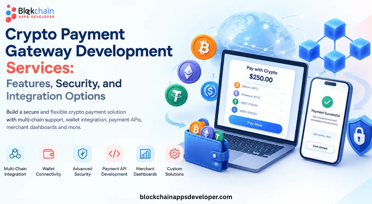 Crypto Payment Gateway Development Services: Features, Security, and Integration Options