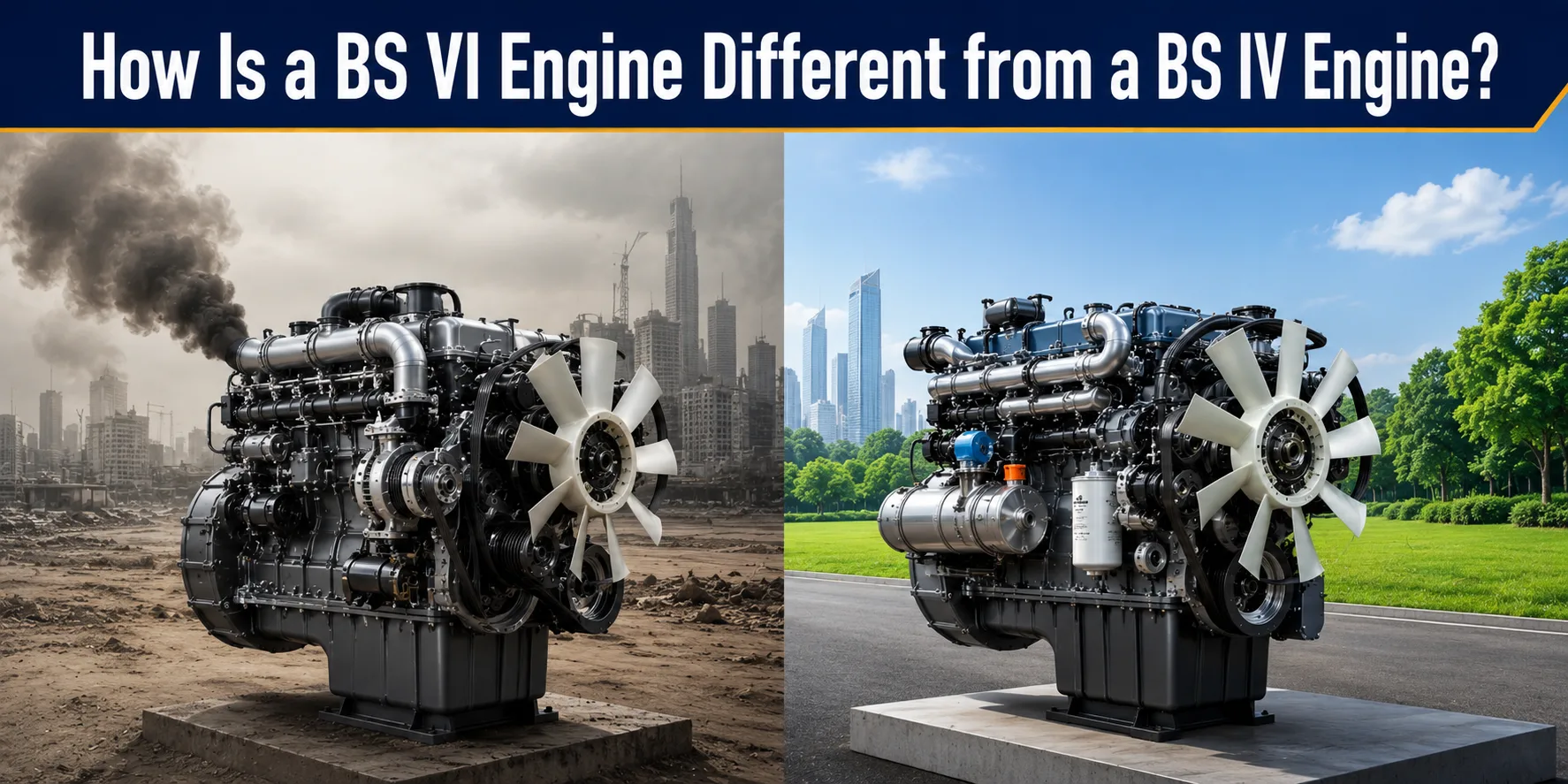 How Is a BS VI Engine Different from a BS IV Engine?