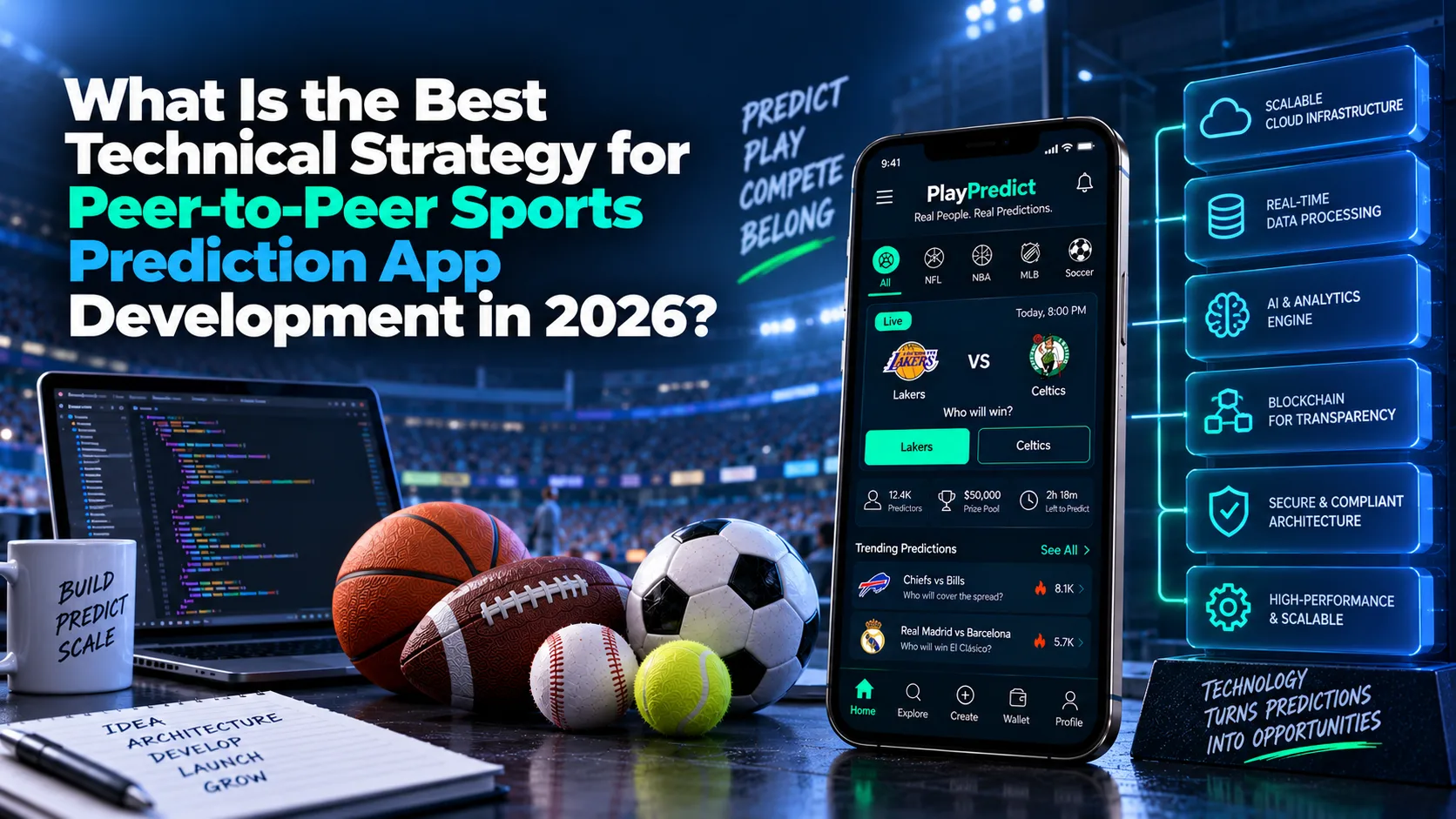 What Is the Best Technical Strategy for Peer-to-Peer Sports Prediction App Development in 2026?