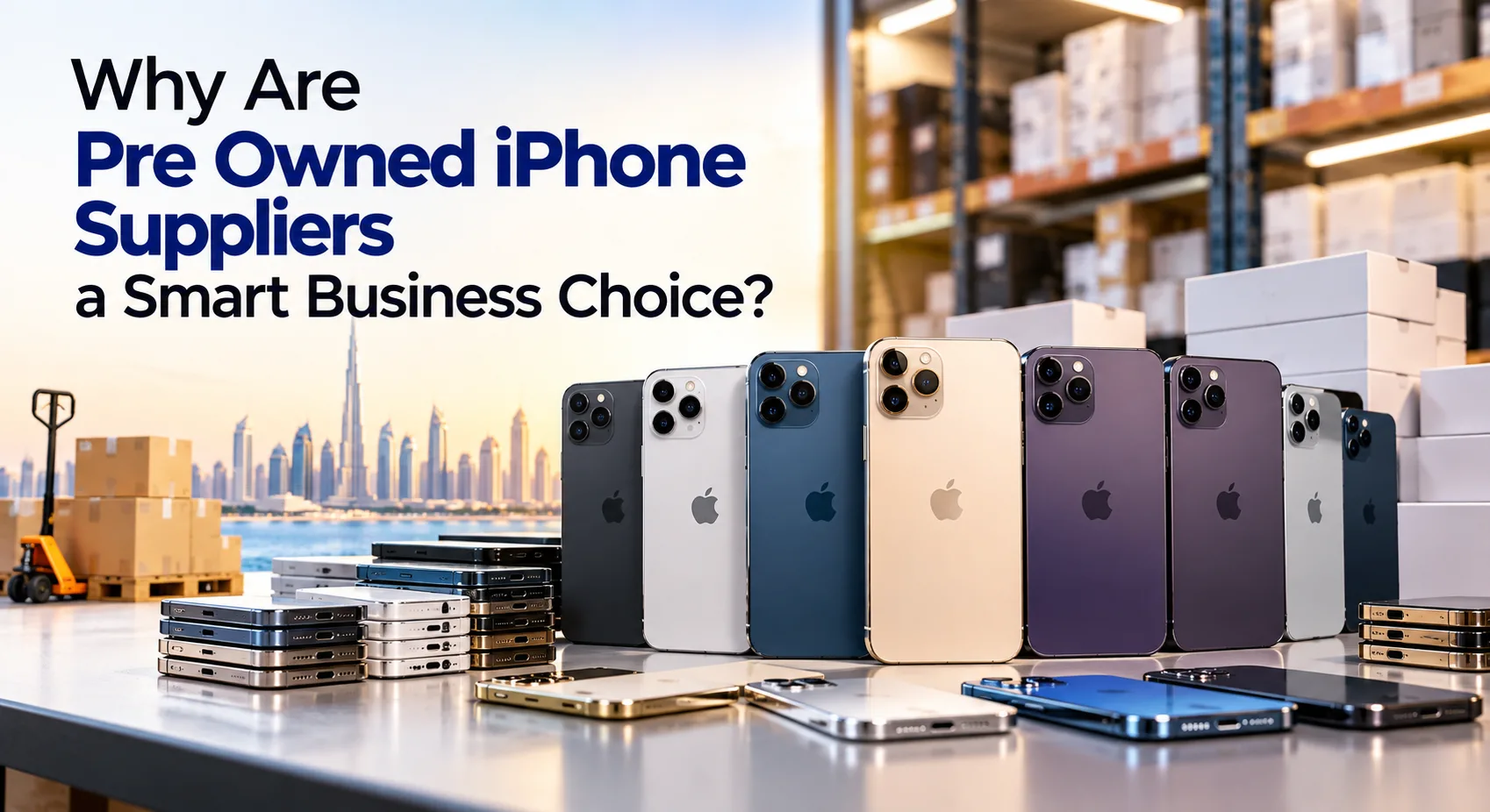 Why Are Pre Owned iPhone Suppliers a Smart Business Choice?