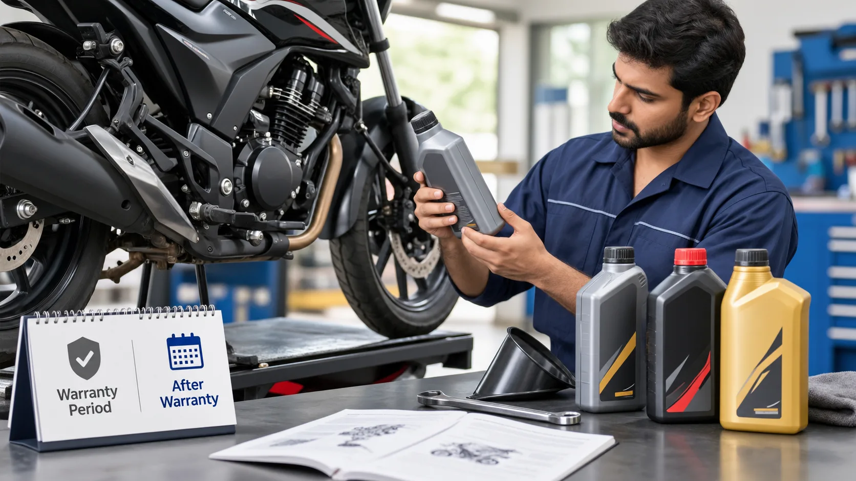 Why Your Bike May Need a Different Synthetic Oil After Its Warranty Period