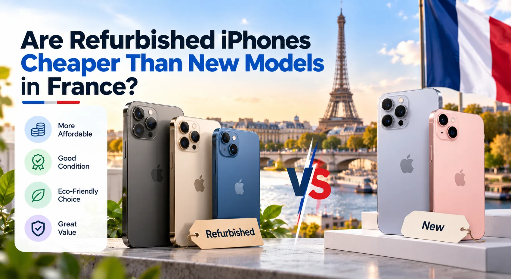 Are Refurbished iPhones Cheaper Than New Models in France?