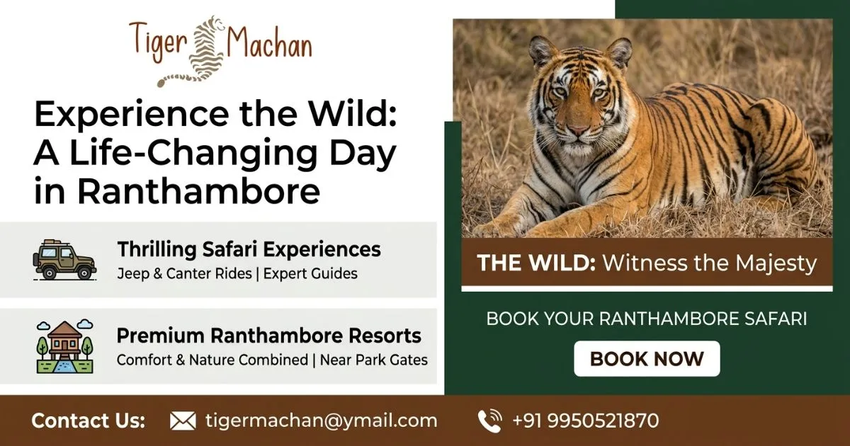 Experience the Wild: A Heart-Pounding, Life-Changing Day in Ranthambore