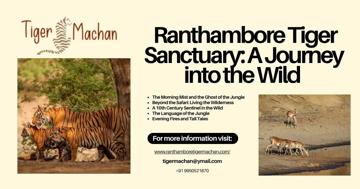 Ranthambore Tiger Sanctuary: A Journey into the Wild