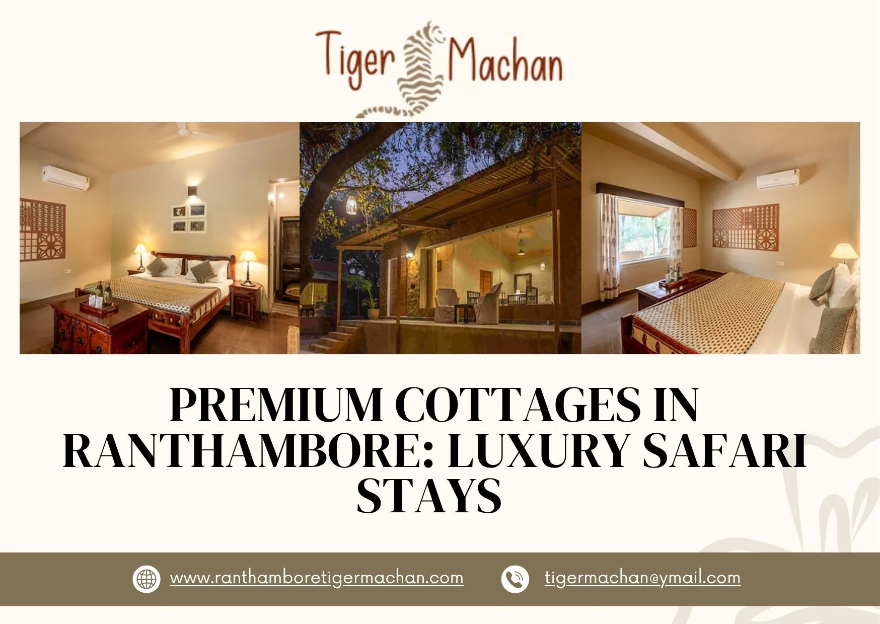 Premium Cottages in Ranthambore: Luxury Safari Stays