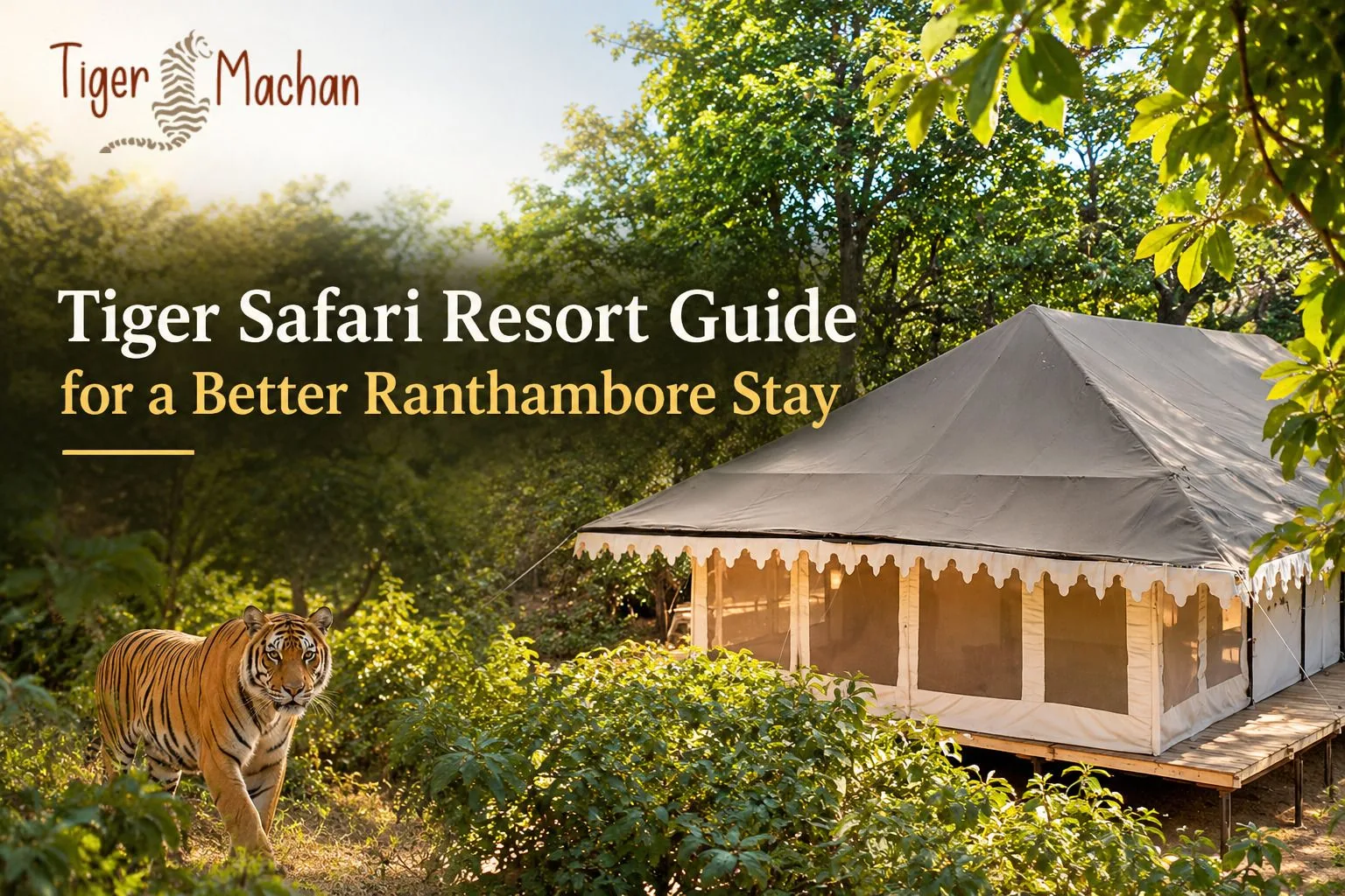 Tiger Safari Resort Guide for a Better Ranthambore Stay