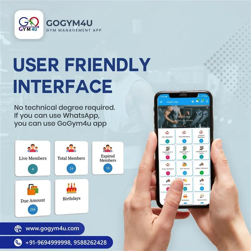 Streamline Your Fitness Center with GoGym4U Gym Management App