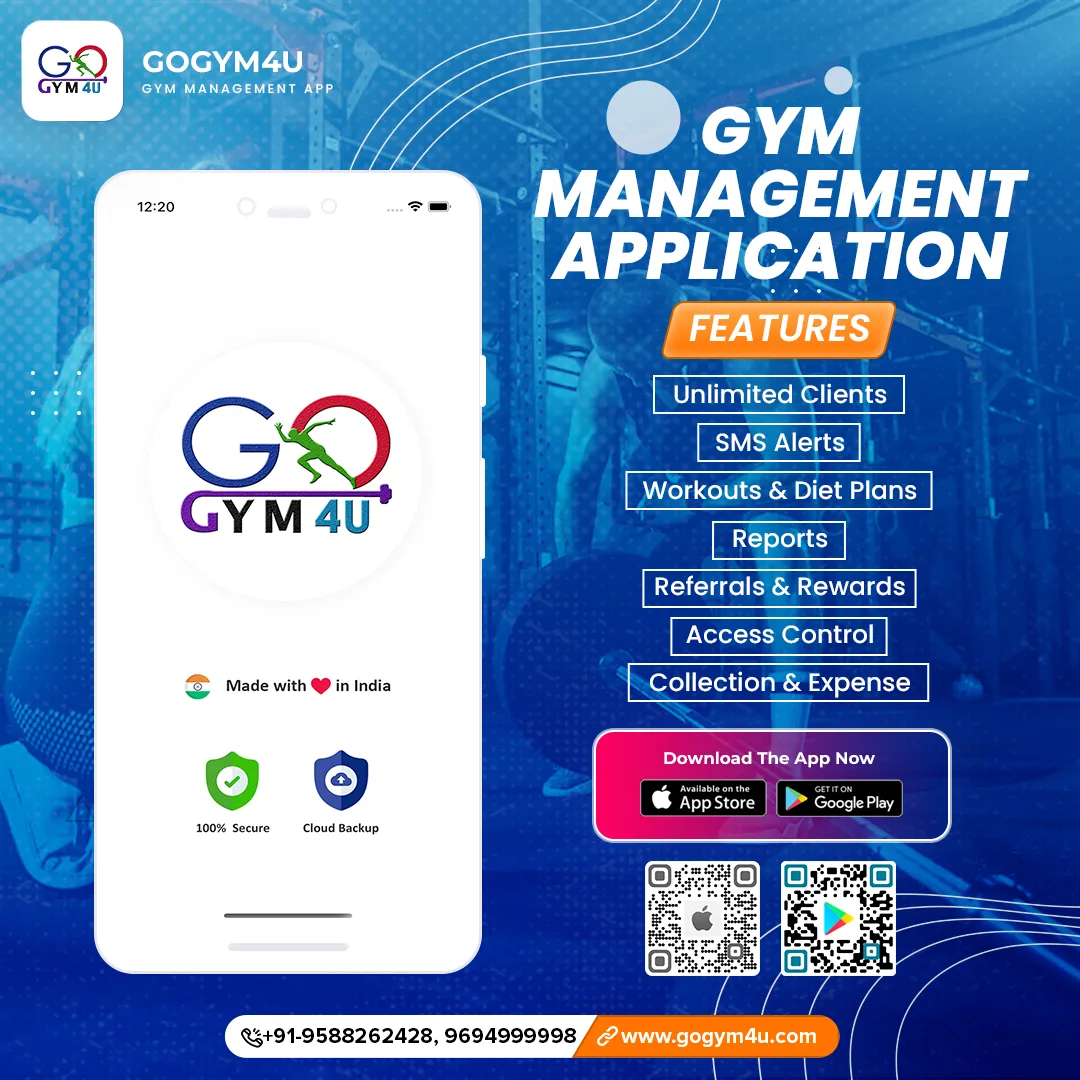 GoGym4U - All-in-One Gym Management App for Fitness Clubs and Gym Owners