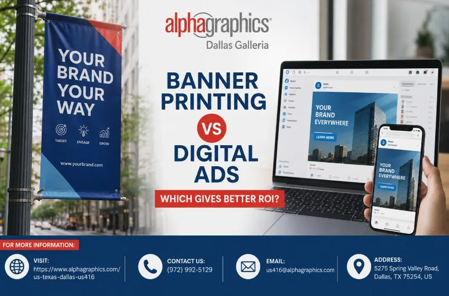 Banner Printing vs Digital Ads: Which Gives Better ROI?