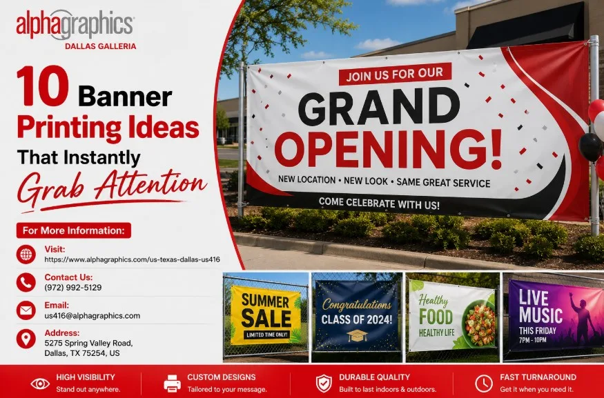 10 Banner Printing Ideas That Instantly Grab Attention