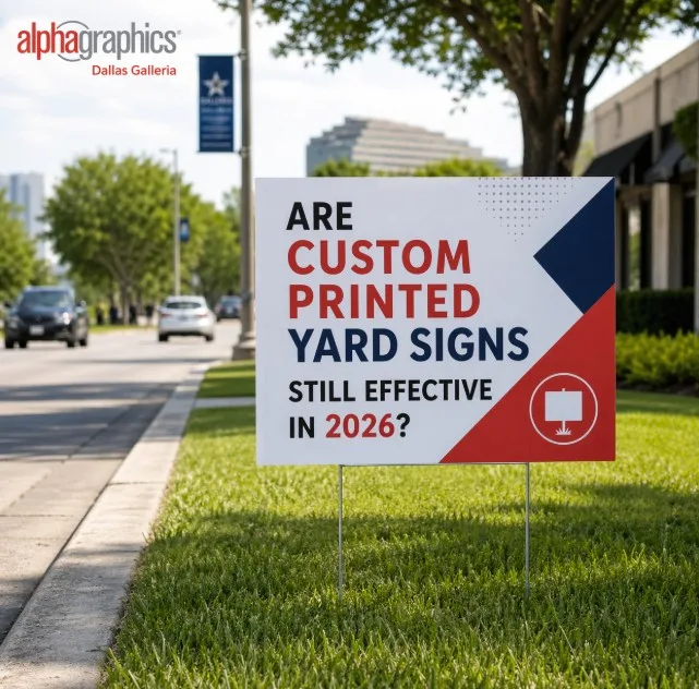 Are Custom Printed Yard Signs Still Effective in 2026?