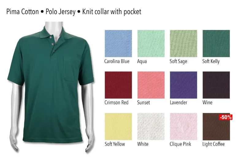 Why Peruvian Pima Cotton Polo Shirts Offer Exceptional Lasting Quality?