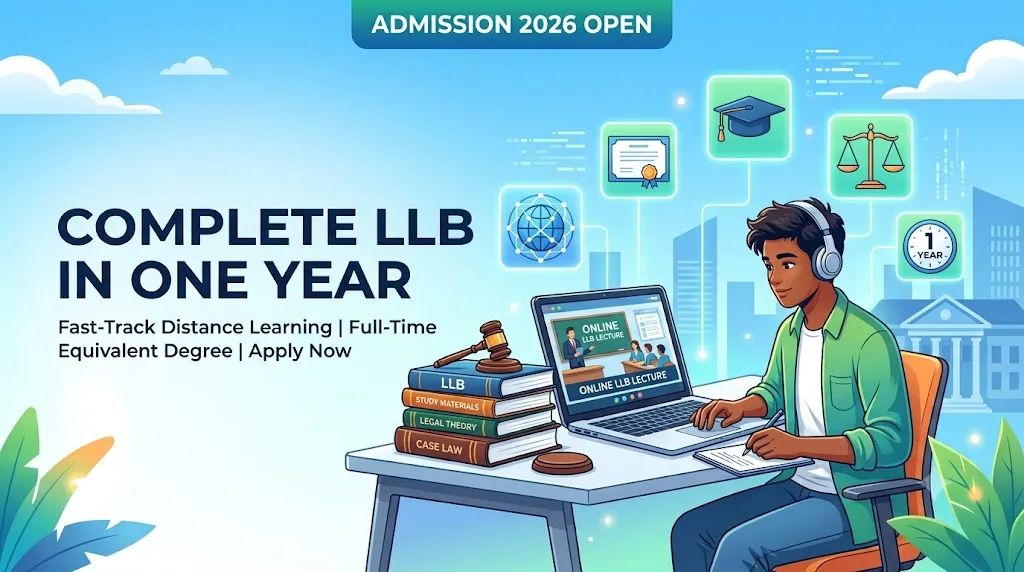 Can You Complete LLB in One Year? Eligibility & Legal Requirements 2026